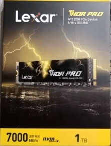SSD NVME LEXAR THOR PRO 1TB