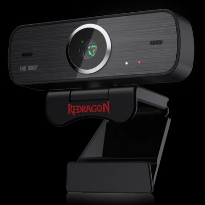Webcam Redragon GW800 1080P  with Built-in Dual Microphone 360-Degree Rotation 