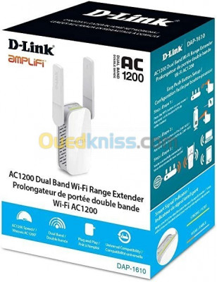 Range Extender Wi-Fi D-Link DAP-1610 AC1200