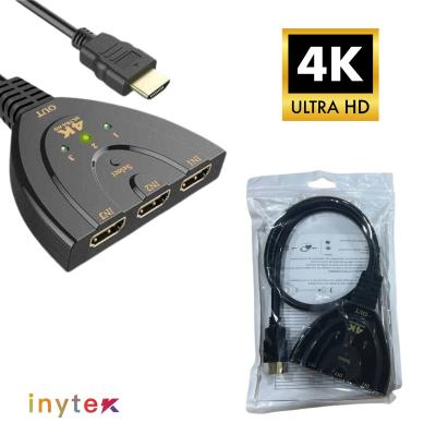 ADAPTATEUR HDMI MALE TO 3 HDMI FEM (SWITCH 1/3 4K)