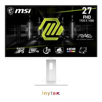 Moniteur Ecran MSI 27 MAG 274PFW IPS 1MS FHD 180HZ HDR READY WHITE