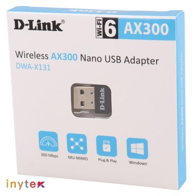 CLE WIFI D-LINK DWA-X131 NANO WIFI 6 AX300