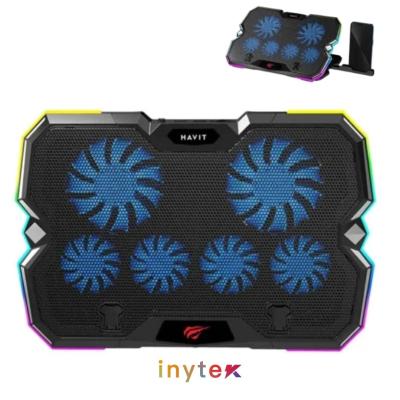 SUPPORT LAPTOP REFROIDISSEUR HAVIT F2068 RGB
