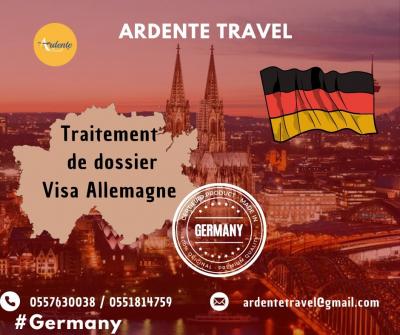 Traitement  de dossier  Visa Allemagne