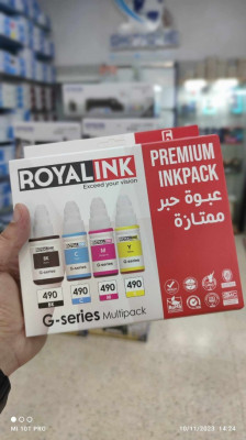 PACK ENCRE CANON G490 PREMIUM ROYAL INK