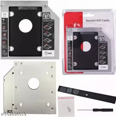 RACK DISQUE LAPTOP CADDY SECOND HDD 9.5MM SIMPLE