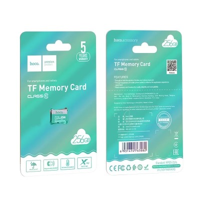CARTE MEMOIRE TF  HOCO CLASS10  256GO 