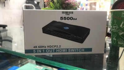 SWITCHER  HDMI 05 PORT   4K 60HZ HDCP 2.2 