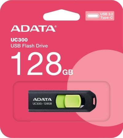 FLASH DISQUE ADATA 128GO UC300 USB3.2 + TYPE C