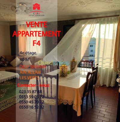 Sell Apartment F4 Alger Dely brahim