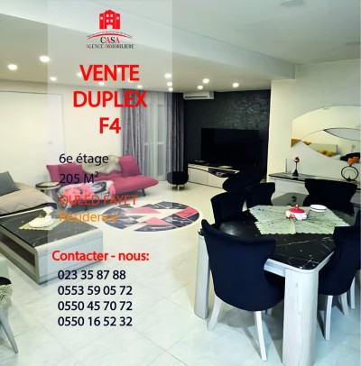Sell Apartment Duplex F4 Alger Ouled fayet