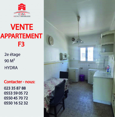 Vente Appartement F3 Alger Hydra