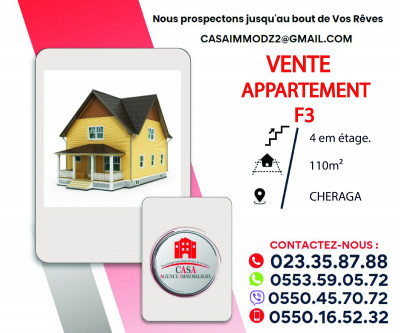 Sell Apartment F3 Alger Cheraga