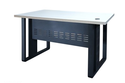 Bureau local en mélamine pieds métallique #59