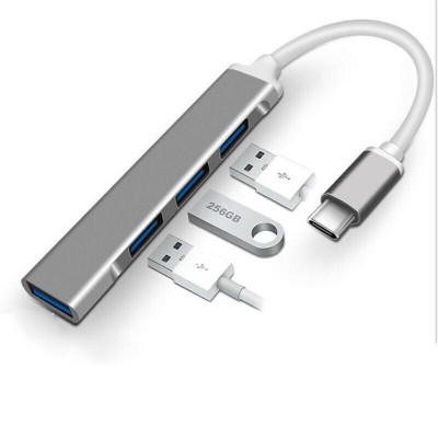 cables-adaptateurs-adaptateur-pro-tech-usb-c-vers-30-4-ports-hub-mostaganem-algerie