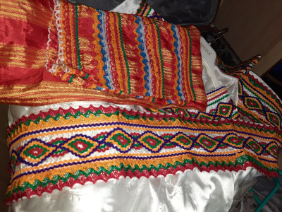ملابس-تقليدية-robe-kabyle-ensemble-grande-taille-الأبيار-الجزائر