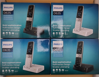 Philips D635 Telephone fixe sans fil avec repondeur