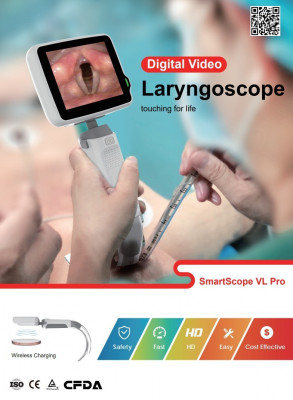 Laryngoscope vidéo caméra 