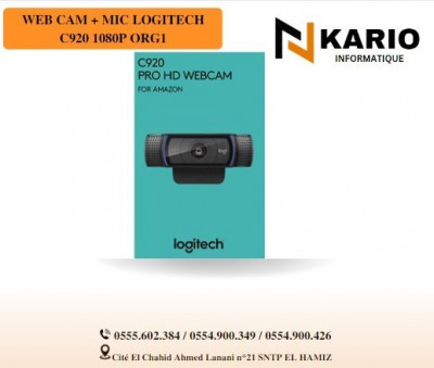 webcam-web-cam-mic-logitech-c920-1080p-org1-dar-el-beida-alger-algerie