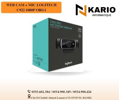 webcam-web-cam-mic-logitech-c922-1080p-org1-dar-el-beida-alger-algerie