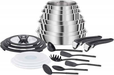 robots-de-cuisine-seb-compact-inox-batterie-20-pieces-induction-poeles-222426-cm-casseroles-161820-ain-naadja-alger-algerie