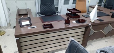 Ensemble PDG importation MDF (Bureau + retour + caisson + armoire + table basse)