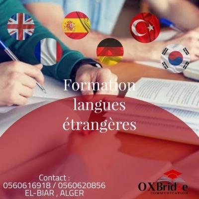 formation en langues étrangères