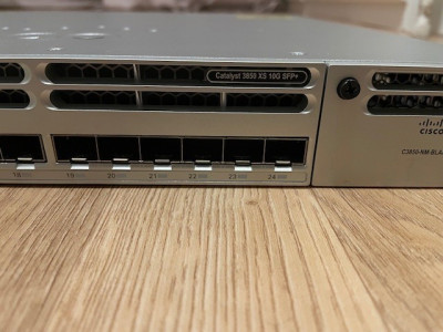 Cisco WS-C3850-24XS-S (24 ports 10G SFP+)
