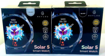 accessoires-electroniques-smart-watch-haylou-solar-5-amoled-double-bracelet-original-el-biar-alger-algerie