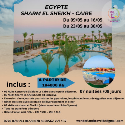voyage-organise-caire-sharm-el-sheikh-sidi-mhamed-alger-algerie