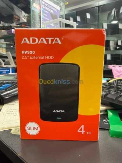 DISQUE DUR EXTERNE 4TO ADATA HV320  