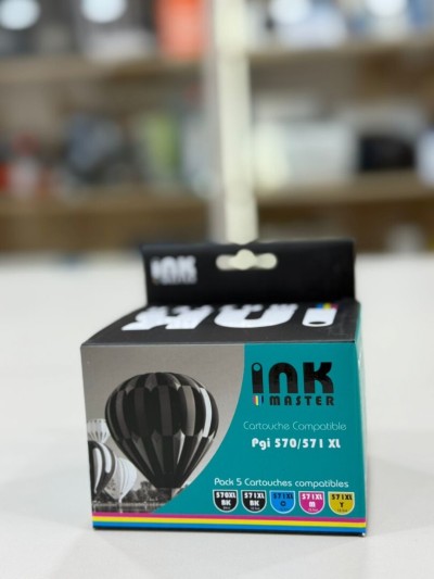 PGI- 570 / 571 CANON PIXMA MG 5750/ TS 5050 COMPATIBLE INK MASTER