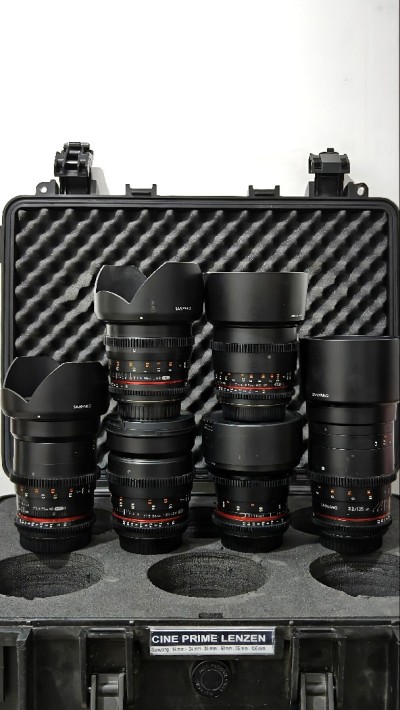 آلة-تصوير-lot-dobjectifs-samyang-canon-ef-bon-etat-سعيدة-الجزائر