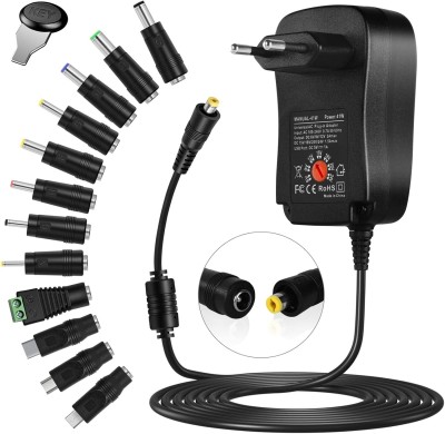Adaptateur d'alimentation Universal DC 6V 9V 12V 15V 18V 20V 24V avec 12 Connecteurs