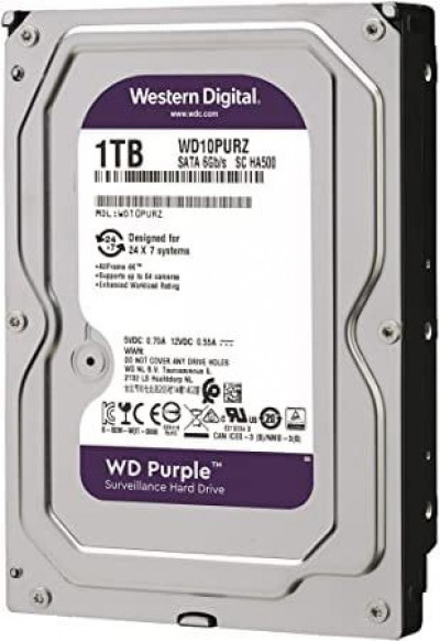 Disque dur  Dahua de Western Digital Purple .2TB. 