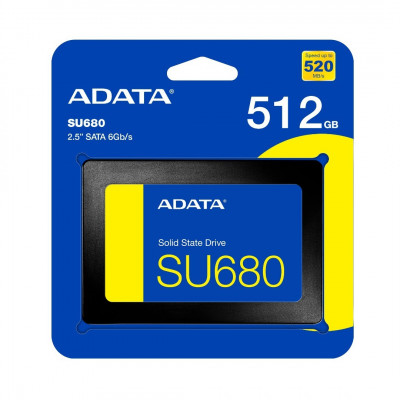 SSD 2.5" ADATA 512GO  SU680 SATA 6GO/S