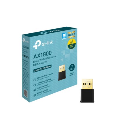 CARTE WIFI USB TPLINK ARCHER TX20U NANO AX1800 WIFI 6