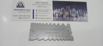 Jauge à filetage trapézoïdale 