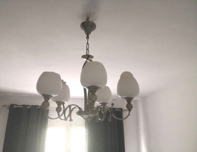 decoration-furnishing-lustre-moderne-en-etain-5-lampes-setif-algeria