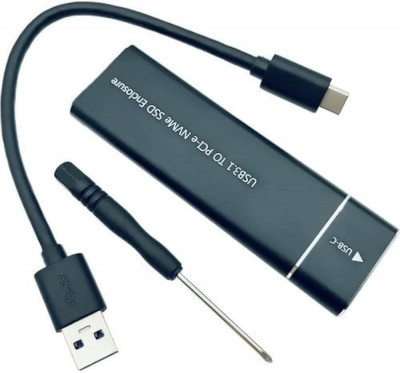 RACK SSD USB 3.1 TO PCI-e NVMe M.2 CASE