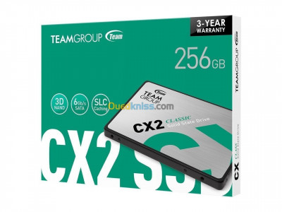TEAMGROUP CX2 2.5 SSD 256GB MDL T253X6256G0C101 SATA 6Gb/s