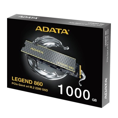 ADATA LEGEND 860 1000GB PCIe Gen4 x4 M.2 2280 SSD