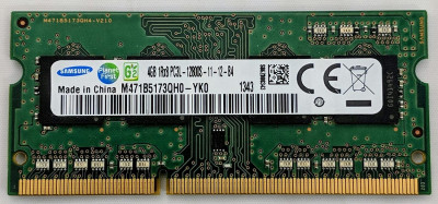 MEMOIRE 4G DDR3L PC1600 SODIMM SAMSUNG
