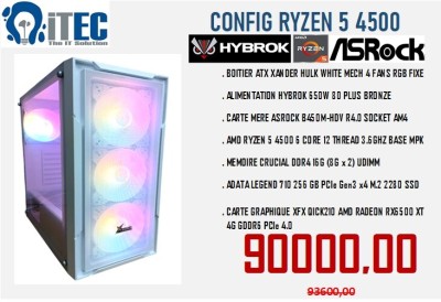UNITE XANDER HULK R5 4500 16G 256SSD RX6500XT
