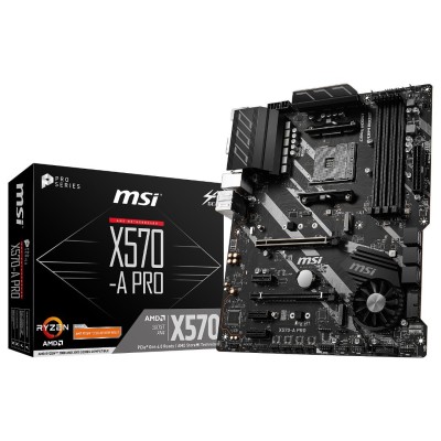 CARTE MERE MSI X570-A PRO SOCKET AM4 PCIe Gen 4.0 Ready