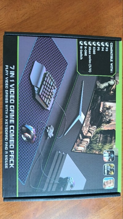 PACK VIDEO GAME COMBO 7in1 ( CLAVIER GAMER + SOURIS GAMER )