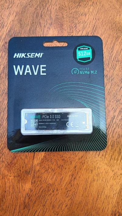 DISQUE DUR SSD Interne HIKSEMI WAVE 512Go M2 NVMe Gen 3x4