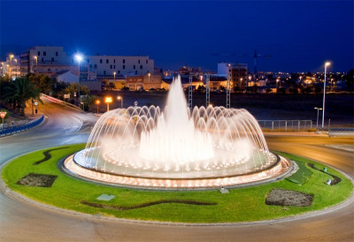 بناء-و-أشغال-realisation-de-jet-deau-et-fontaine-إنشاء-نافورة-المياه-بئر-الجير-وهران-الجزائر