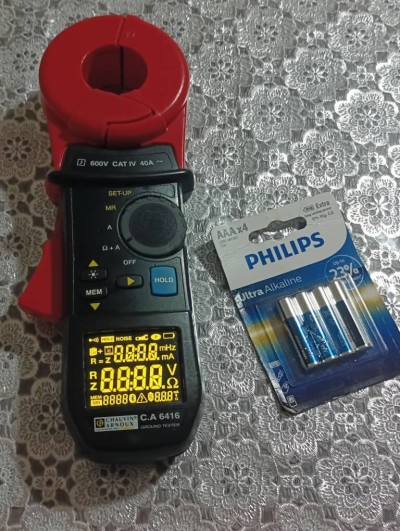 Pince de boucle de terre / Pince de terre CA6416 CHAUVIN ARNOUX