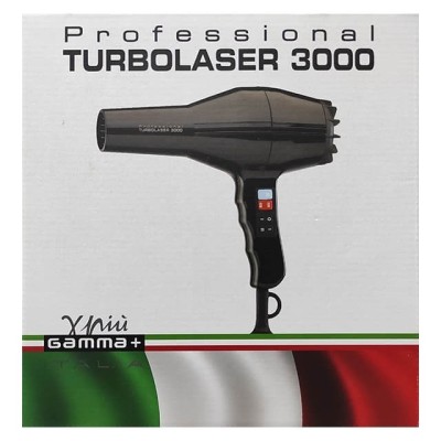 Sèche Cheveux TurboLaser 3000 Gamma+ NOIR مجفف الشعر